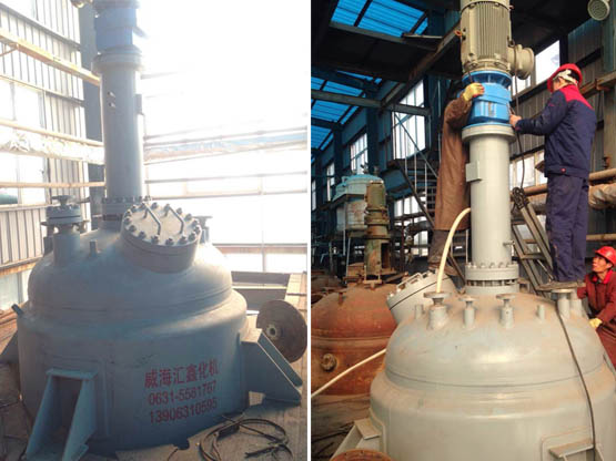 為山東制藥生產(chǎn)9.9MPa、5600L磁力反應(yīng)釜